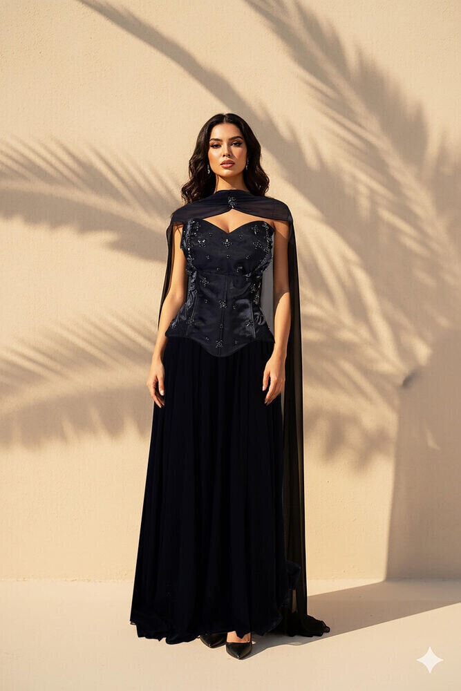 Elegant Black Gown — Black 2