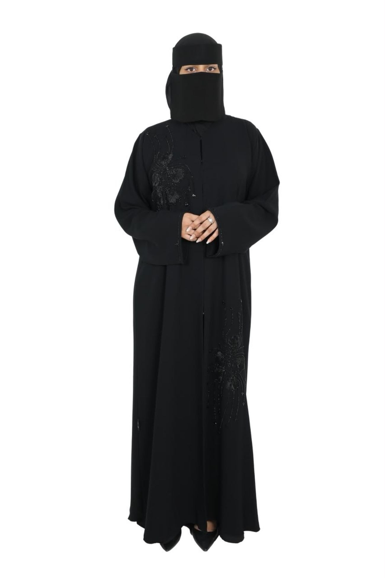 ASWAD Midnight Bloom Abaya