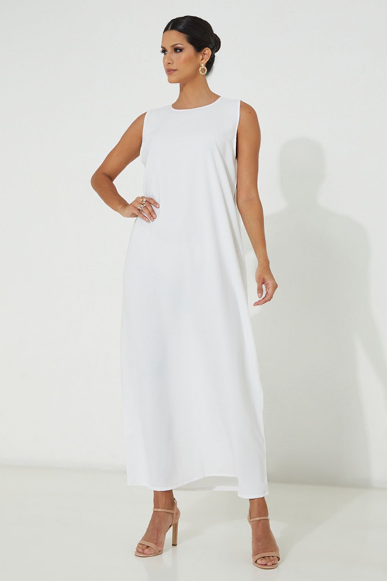 Inner dress — White