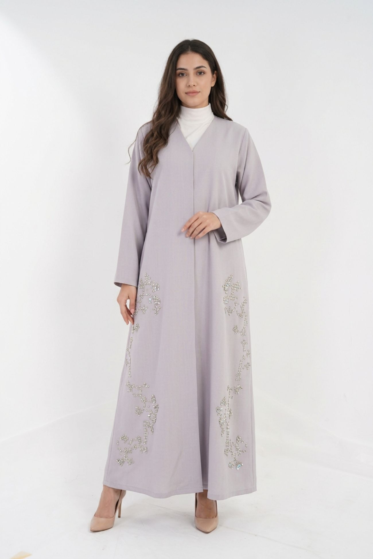 TRIS - Pixelated Design Abaya