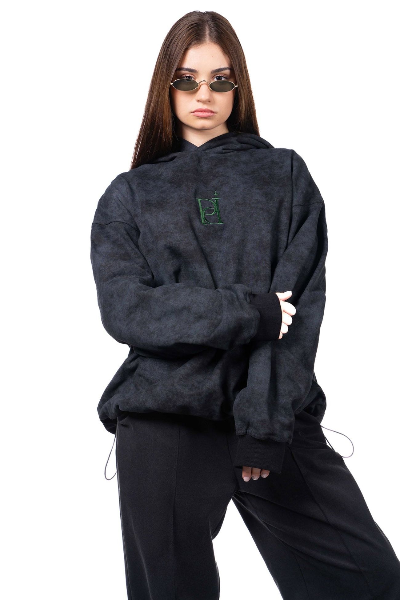 French Terry Cotton PP Icon Hoodie