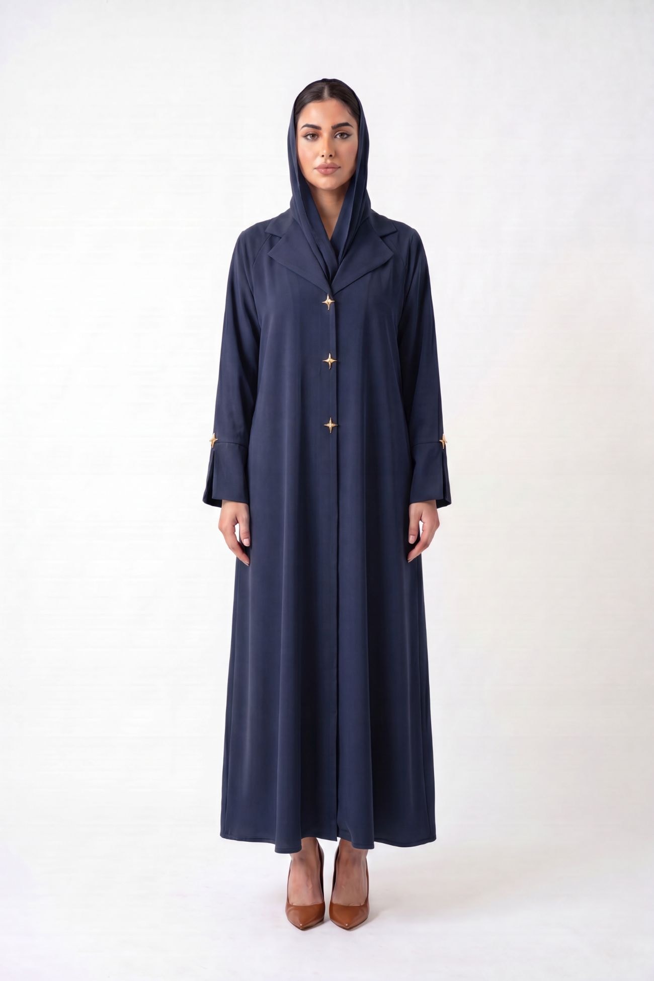 Celeste Star Navy Abaya