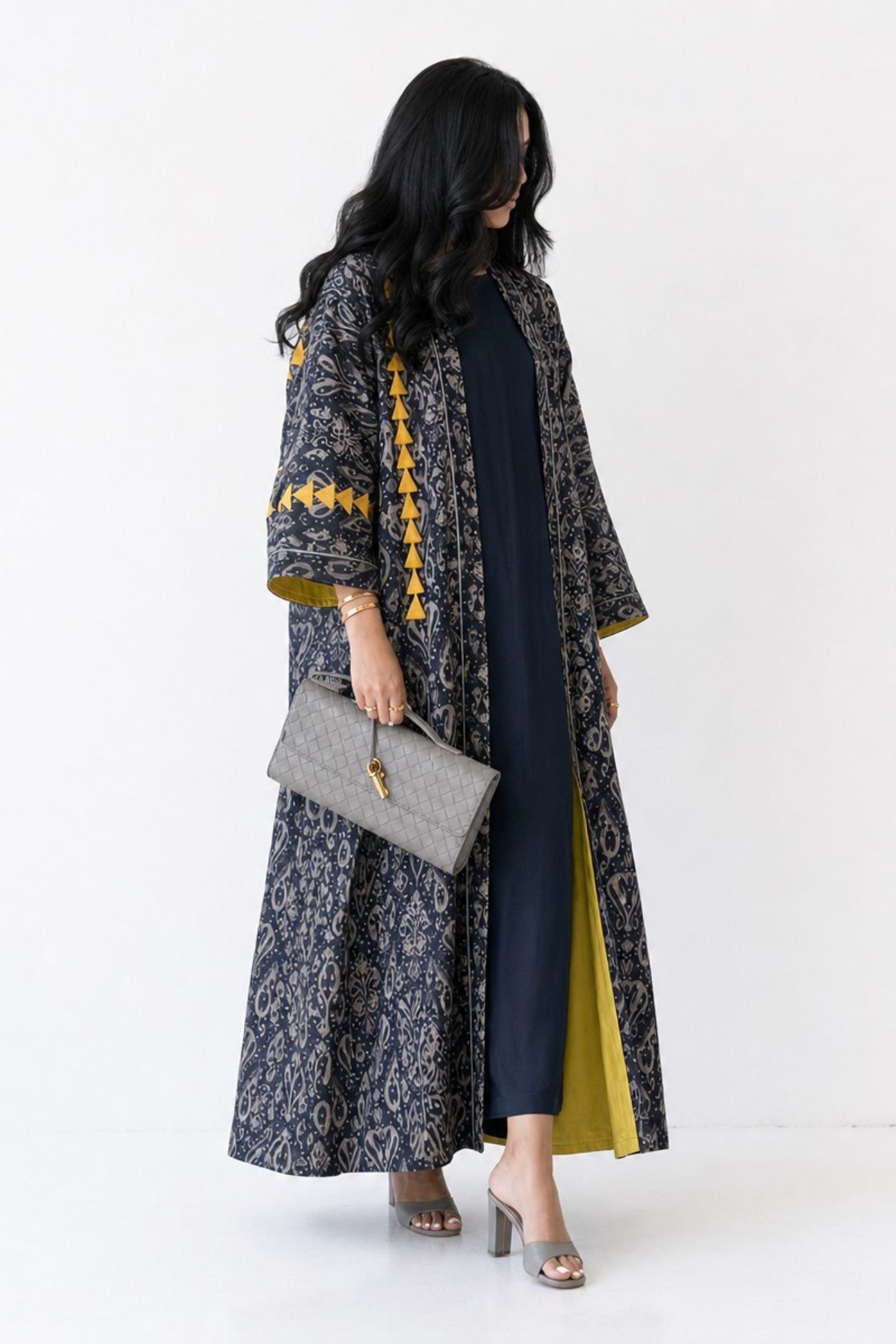 Ikat boho style Abaya