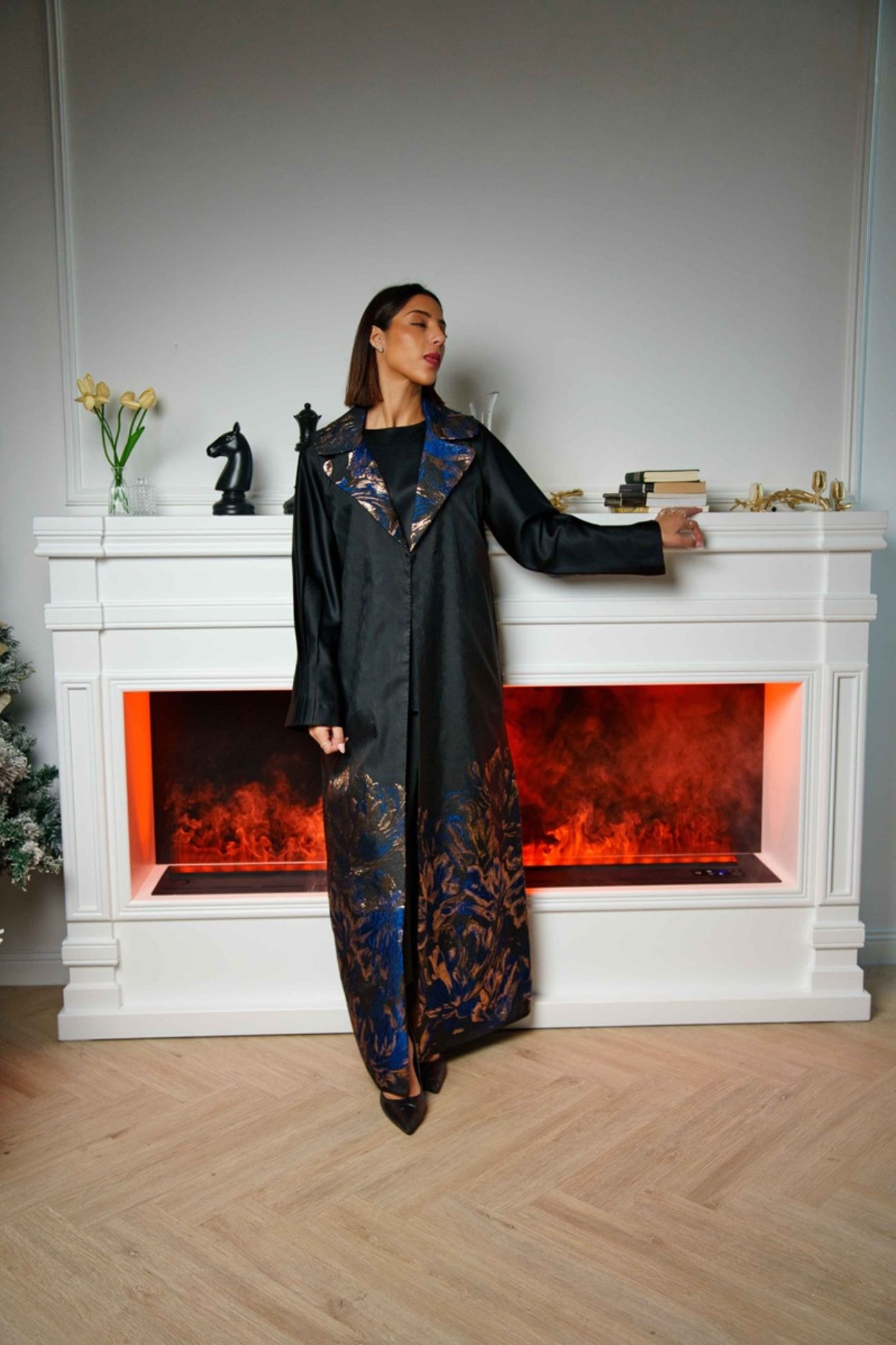 FLORAL 1 Abaya