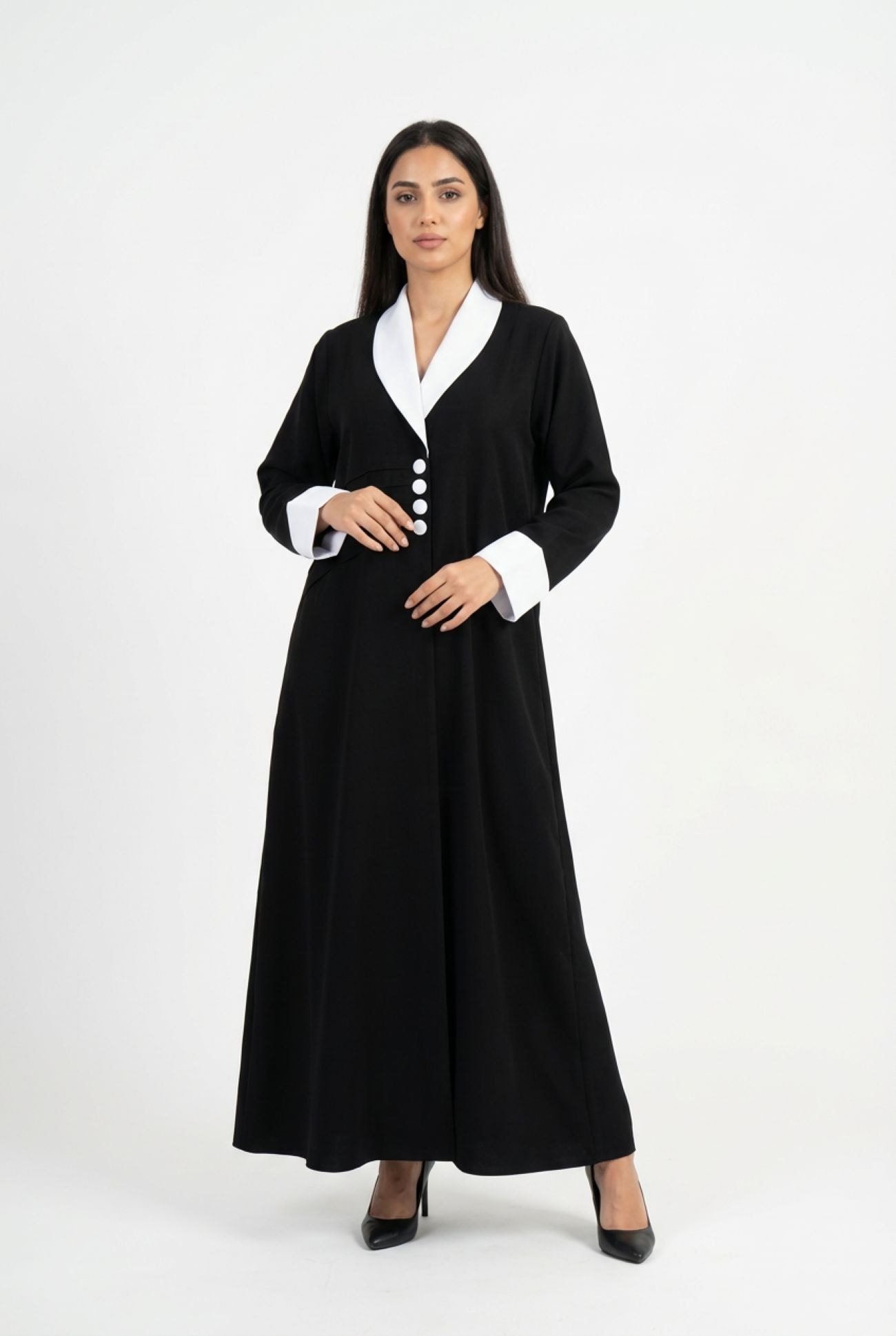 abaya satin — Light Gray