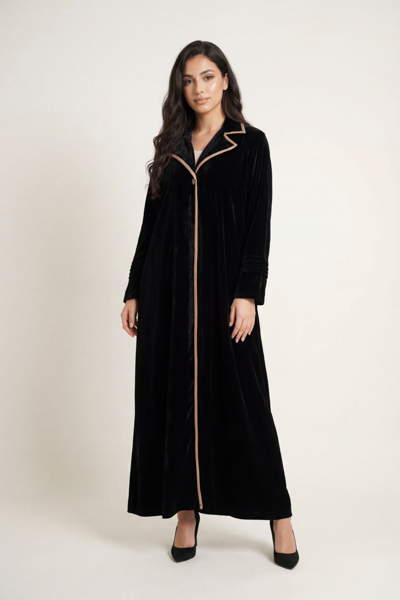 Velvet Blazer Abaya