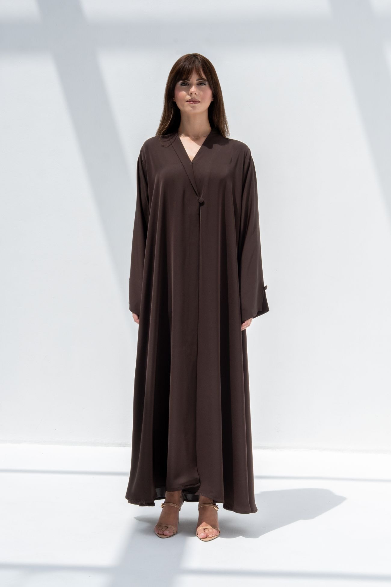 Mocha Flow Abaya