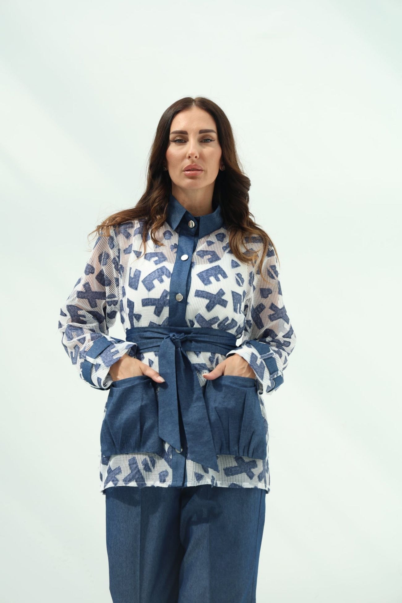 White Cotton Casual Wear — White