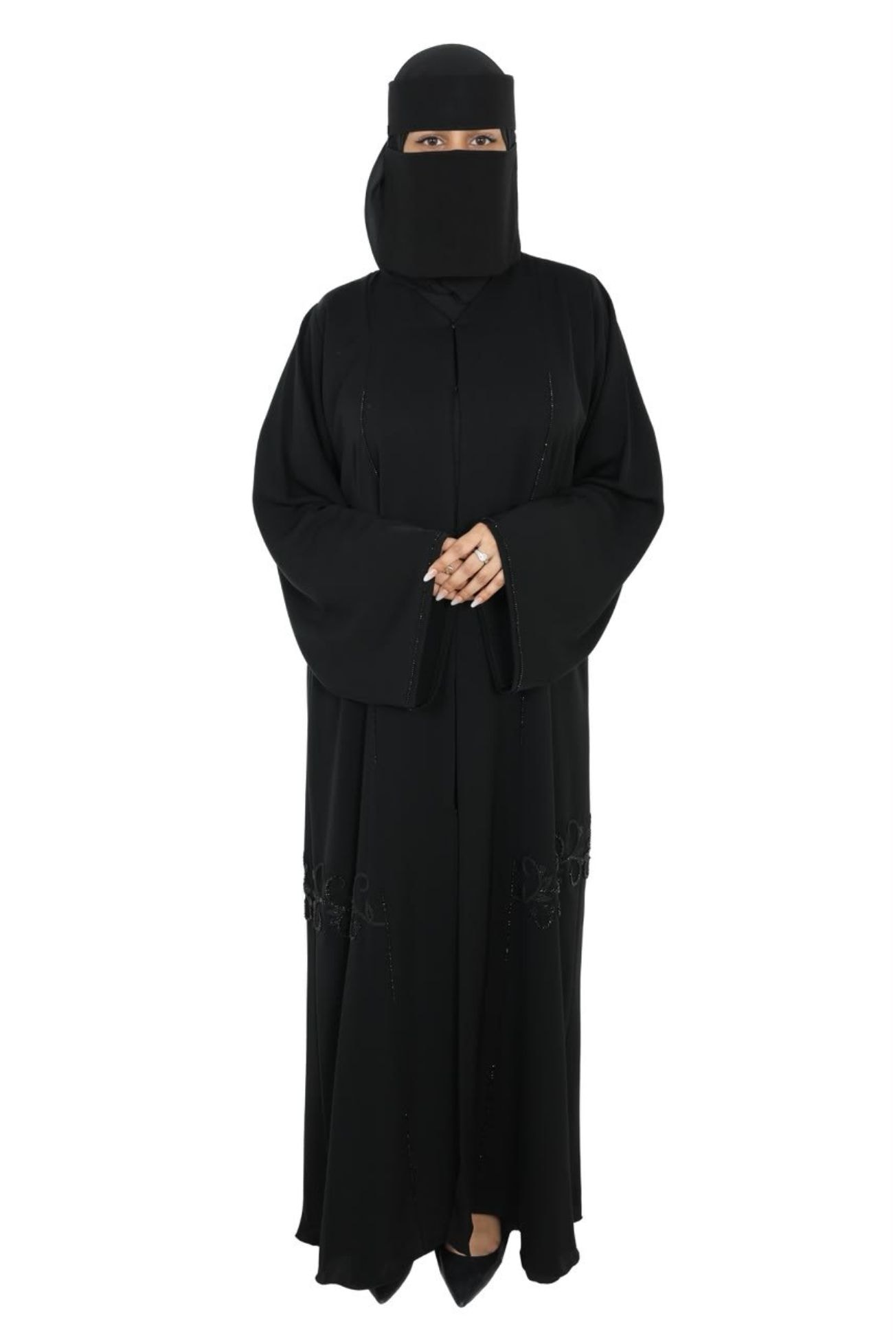 ASWAD Noir Vine Abaya