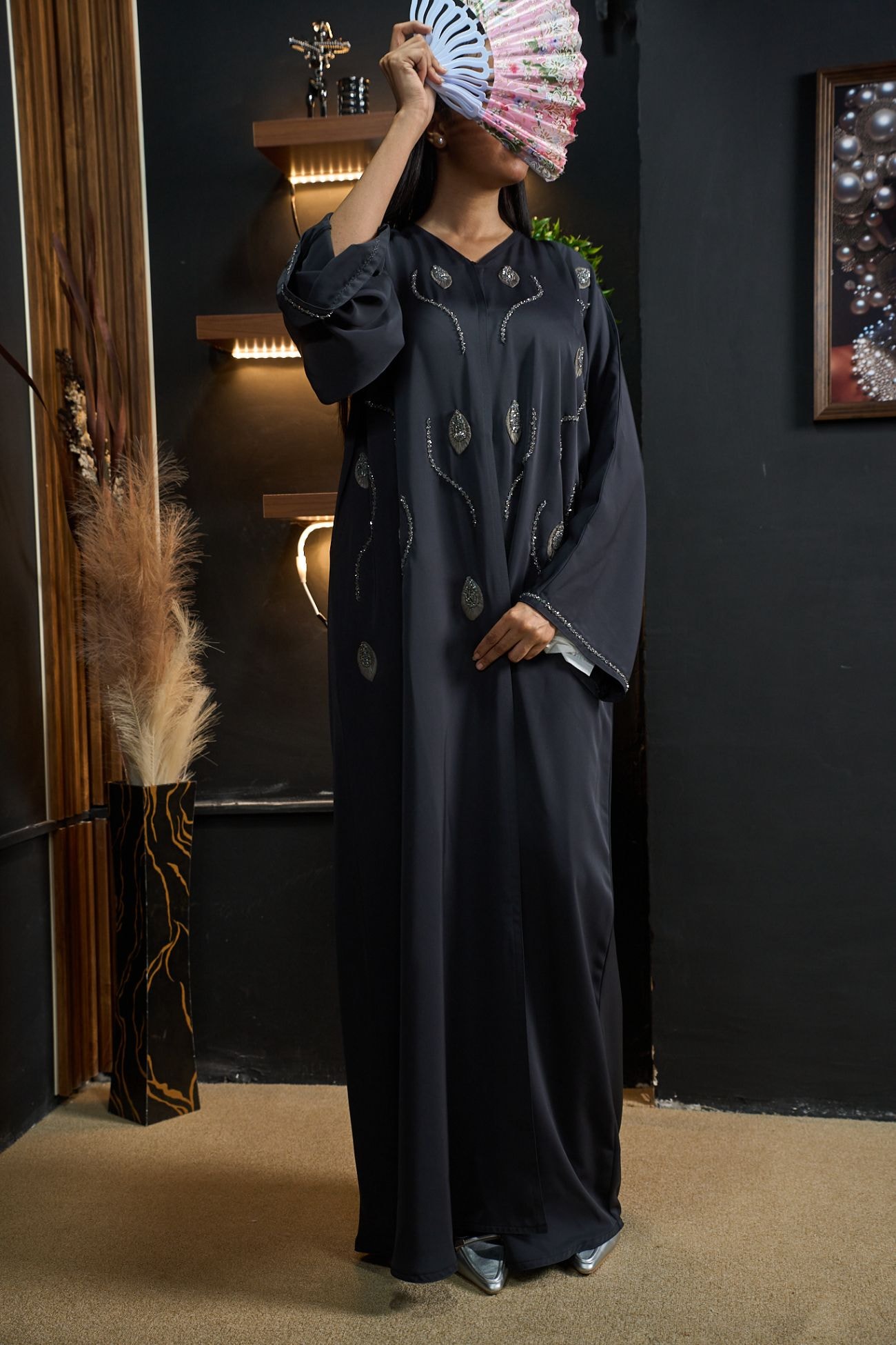 Midnight Jewel Abaya
