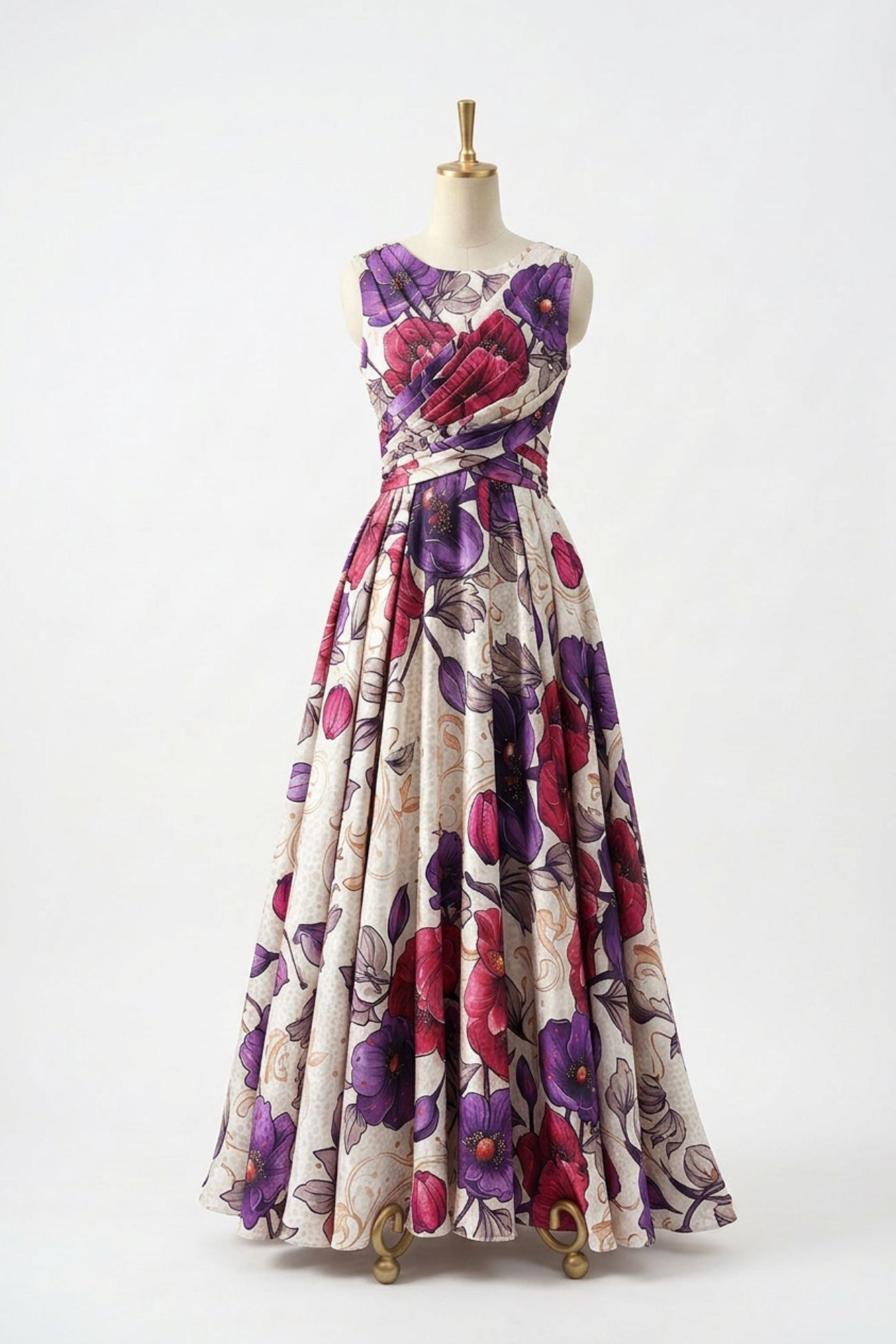 Leopard Silk Jacquard — MultiColor