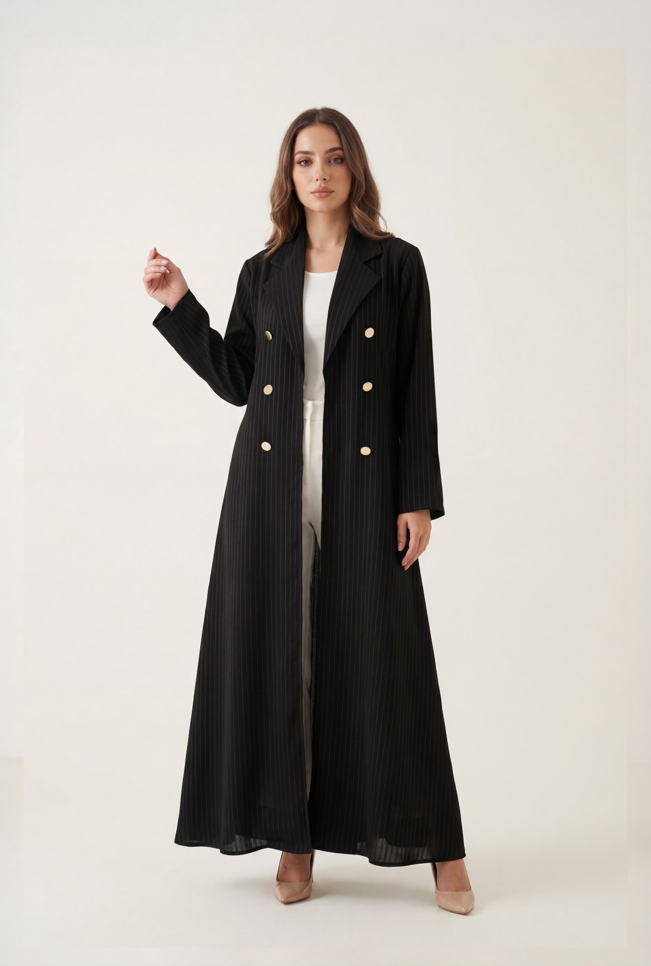Noor Black Balzer Abaya