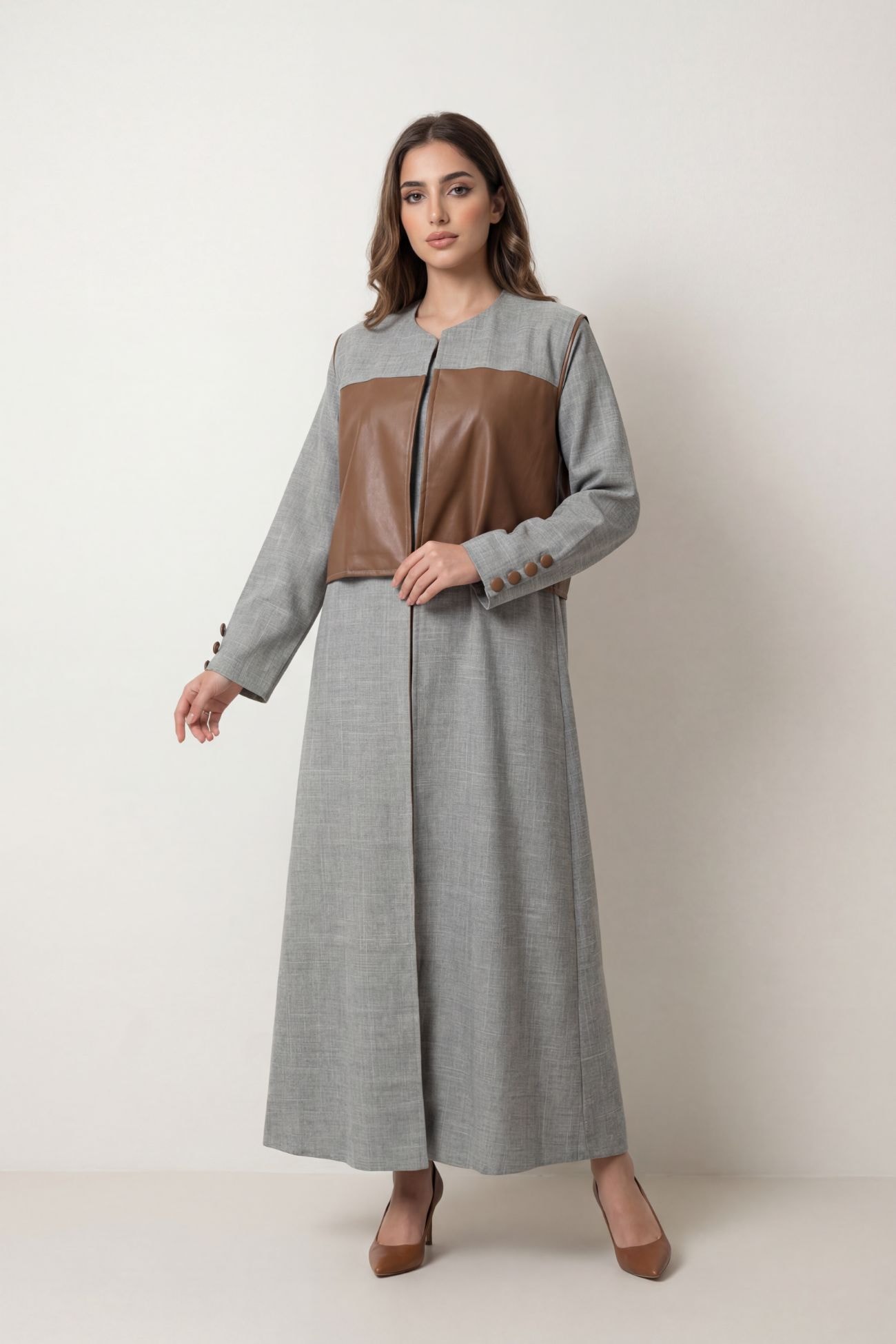 Urban Contrast Abaya