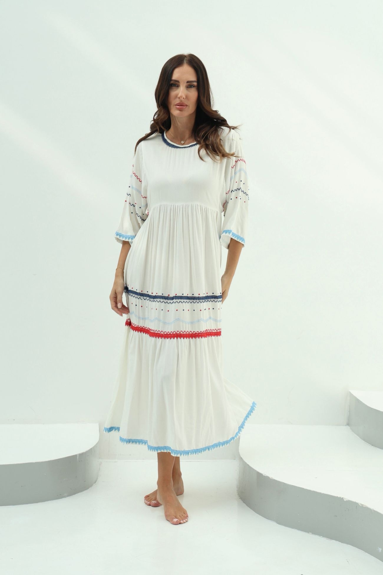Off White Cotton Casual Wear — Off-White 2