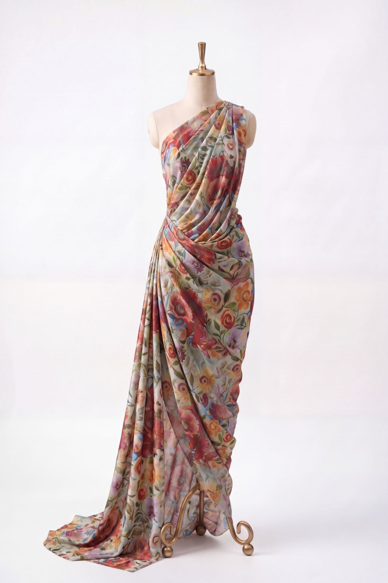 Voile – Watercolor Blooms