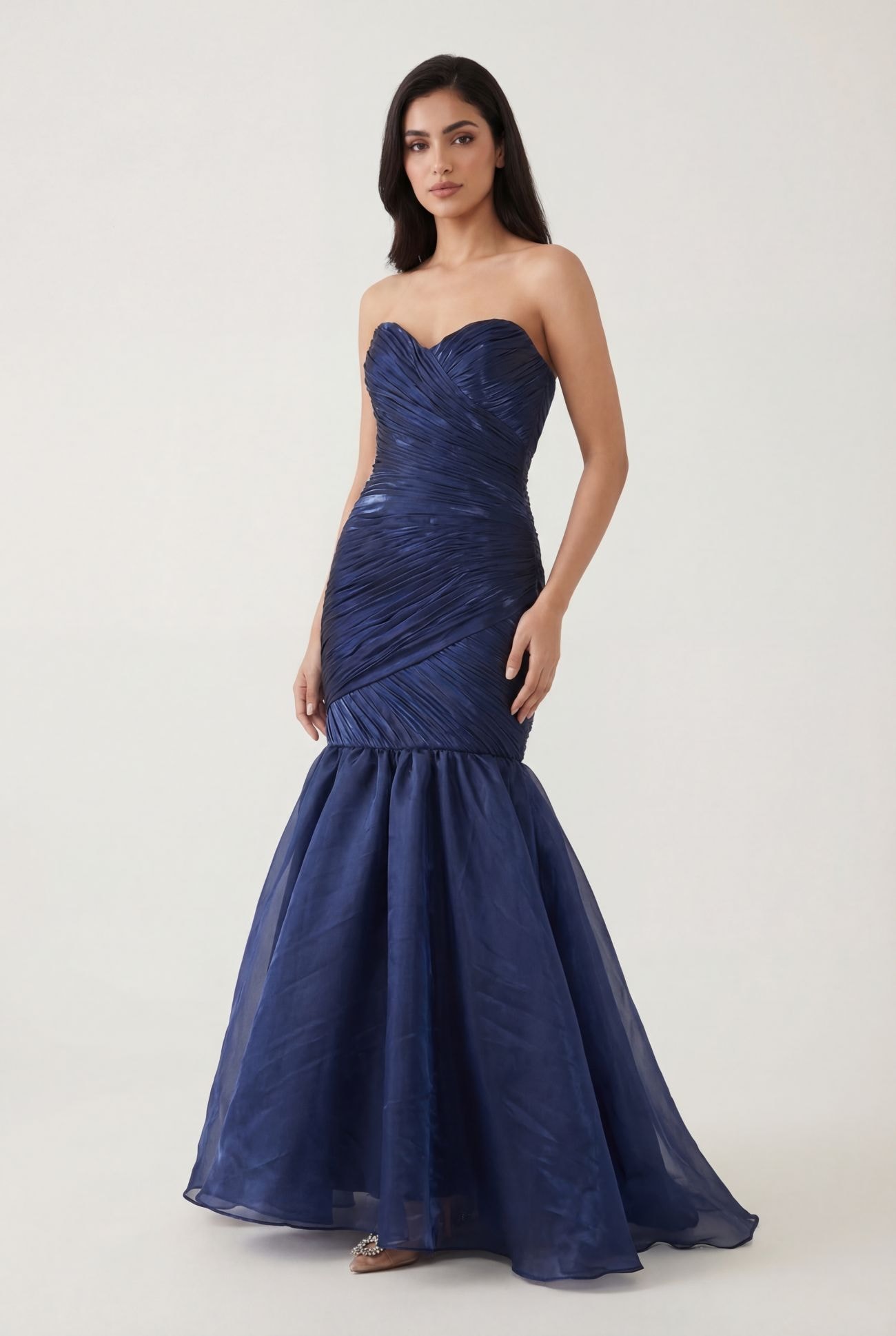 Royal Organza - Navy Blue Edition