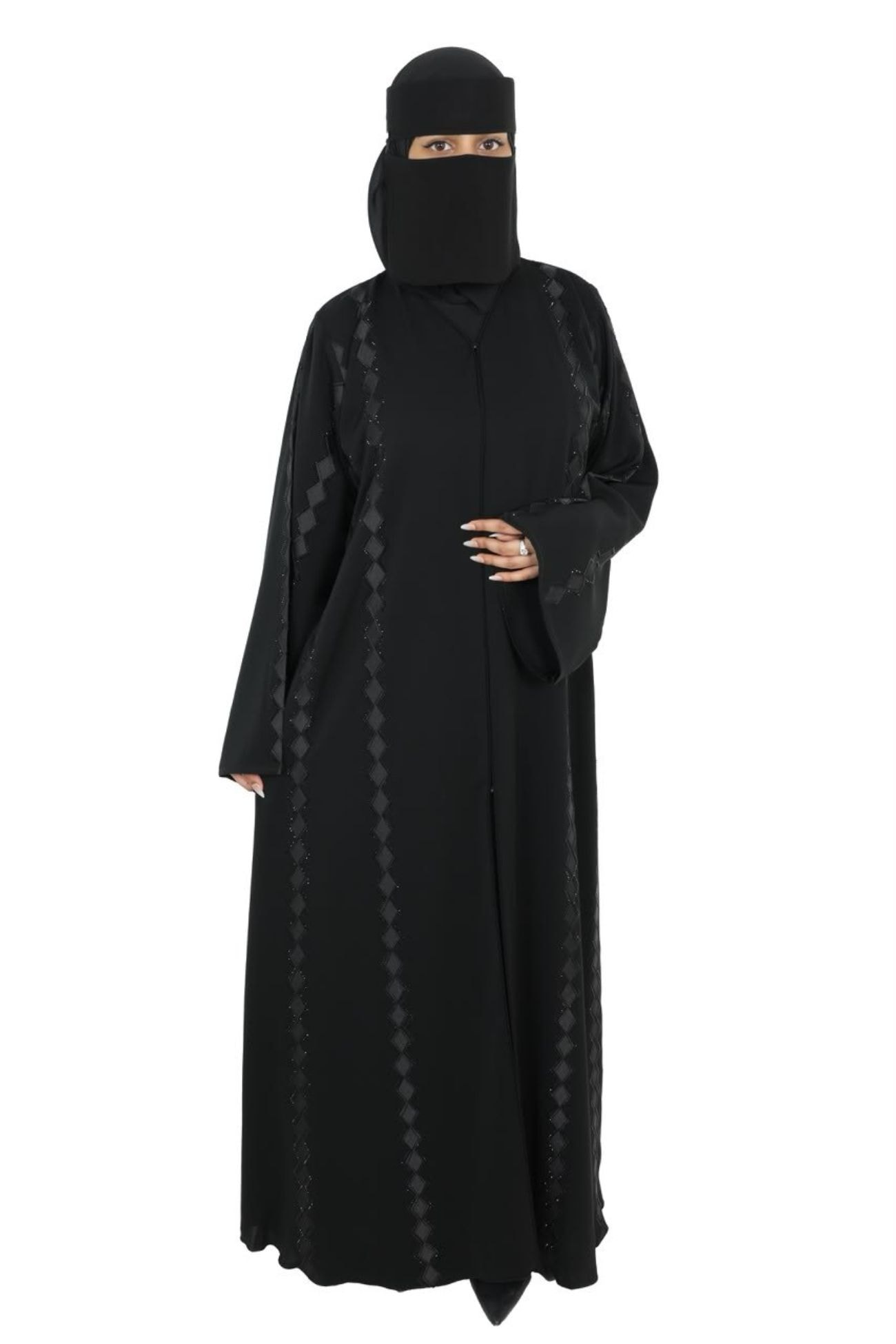 ASWAD Diamond Line Abaya