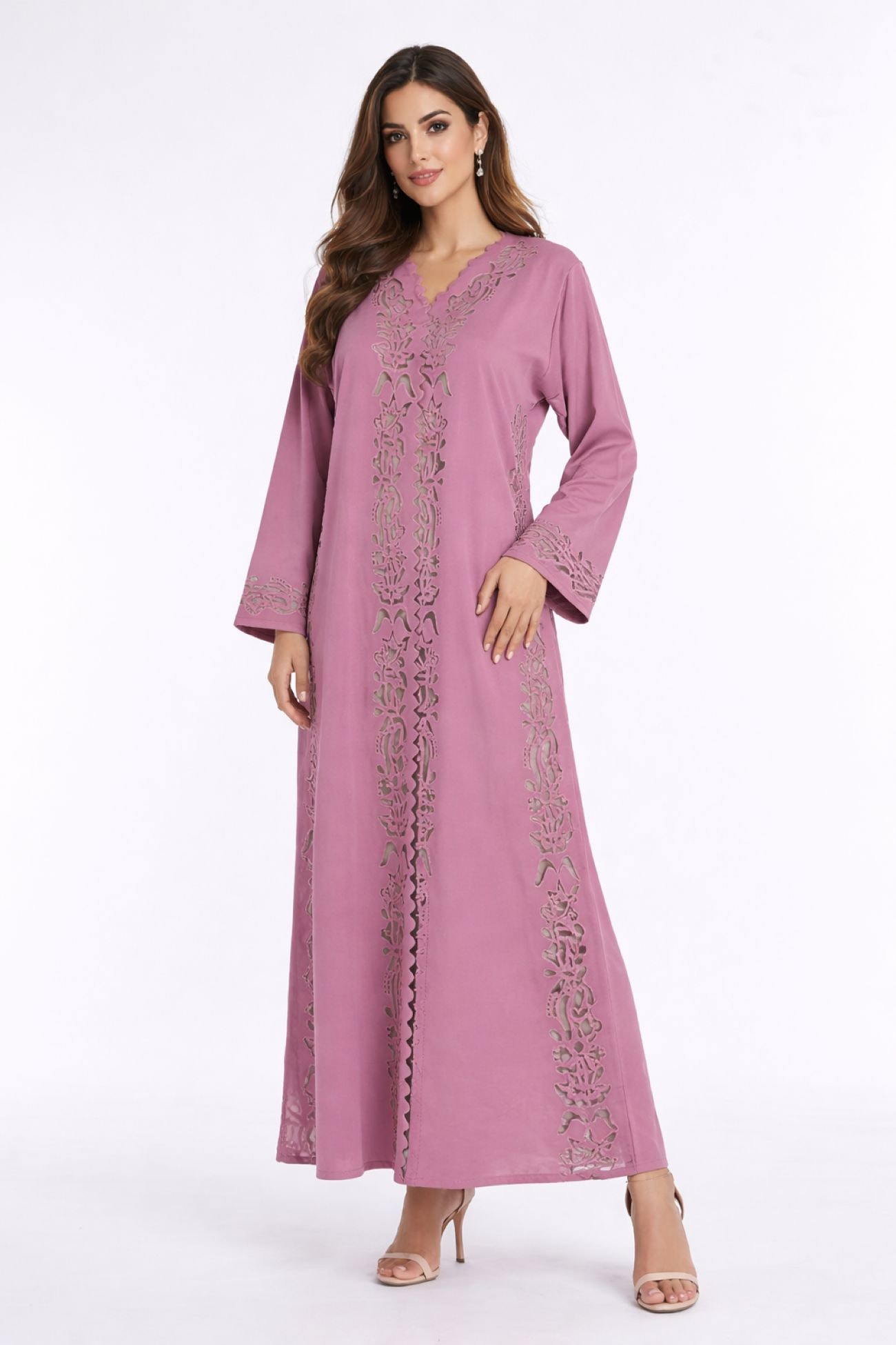 abaya barbi — Pink