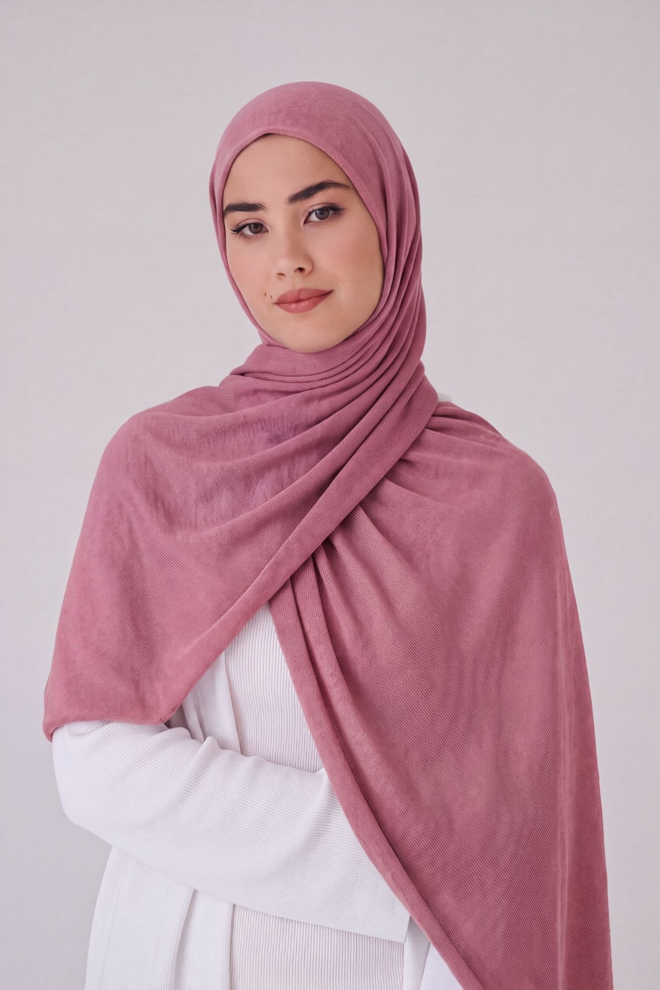 Premium Malasysian Chiffon Hijabs — Rose 2